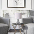 Kala Little Twist Frosted Glass Best Table Lamp 24" - Smoke Gray - LEDMyPlace Load image into Gallery viewer, Kala Little Twist Frosted Glass Best Table Lamp 24" - Smoke Gray - LEDMyPlace