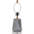 Kala Little Twist Frosted Glass Best Table Lamp 24" - Smoke Gray - LEDMyPlace Load image into Gallery viewer, Kala Little Twist Frosted Glass Best Table Lamp 24" - Smoke Gray - LEDMyPlace