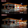 LED Canopy Light with 30W - 70W Selectable Wattage & 3000K - 5000K CCT– White - LEDMyPlace Load image into Gallery viewer, LED Canopy Light with 30W - 70W Selectable Wattage & 3000K - 5000K CCT– White - LEDMyPlace