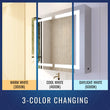 LED Lighted Bathroom Medicine Cabinet with Outlet, Double Sided Mirror, On/Off Switch, ETL, RoHS Listed, 90+ CRI, Surface Mount, Medicine Cabinet with LED Mirror, Benign Style - LEDMyPlace Load image into Gallery viewer, LED Lighted Bathroom Medicine Cabinet with Outlet, Double Sided Mirror, On/Off Switch, ETL, RoHS Listed, 90+ CRI, Surface Mount, Medicine Cabinet with LED Mirror, Benign Style - LEDMyPlace