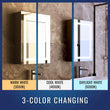 LED Lighted Bathroom Medicine Cabinet with Outlet, Double Sided Mirror, On/Off Switch, Surface Mount, Medicine Cabinet with LED Mirror, CRI 90+, Hector Style - LEDMyPlace Load image into Gallery viewer, LED Lighted Bathroom Medicine Cabinet with Outlet, Double Sided Mirror, On/Off Switch, Surface Mount, Medicine Cabinet with LED Mirror, CRI 90+, Hector Style - LEDMyPlace
