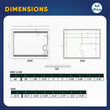 LED Lighted Bathroom Vanity Mirror with Magnifying Mirror, Anti - Fog, Touch Button, CRI 90+,Adjustable Color Temperature & Remembrance Makeup Mirror, Auspice Style - LEDMyPlace Load image into Gallery viewer, LED Lighted Bathroom Vanity Mirror with Magnifying Mirror, Anti - Fog, Touch Button, CRI 90+,Adjustable Color Temperature & Remembrance Makeup Mirror, Auspice Style - LEDMyPlace