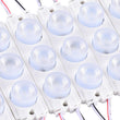 LED Module Lights, Pure White, 3 LEDs/Mod, DC12V, 2.5W, LED Waterproof Decorative Light for Letter Sign Advertising Signs with Tape Adhesive Backside (45 - Pack) - LEDMyPlace Load image into Gallery viewer, LED Module Lights, Pure White, 3 LEDs/Mod, DC12V, 2.5W, LED Waterproof Decorative Light for Letter Sign Advertising Signs with Tape Adhesive Backside (45 - Pack) - LEDMyPlace