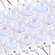 LED Module Lights, Pure White, 3 LEDs/Mod, DC12V, 2.5W, LED Waterproof Decorative Light for Letter Sign Advertising Signs with Tape Adhesive Backside (45 - Pack) - LEDMyPlace Load image into Gallery viewer, LED Module Lights, Pure White, 3 LEDs/Mod, DC12V, 2.5W, LED Waterproof Decorative Light for Letter Sign Advertising Signs with Tape Adhesive Backside (45 - Pack) - LEDMyPlace