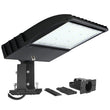 LED Pole Light, 150W/120W/100W Wattage Adjustable, 5700K, 133 LM/W, Universal Mount (Adjustable Slip Fitter + Wall Mount), Bronze, AC120 - 277V, Waterproof IP65, Parking Lot Lights, Outdoor Area Street Security Lighting Fixture, Gen14B - LEDMyPlace Load image into Gallery viewer, LED Pole Light, 150W/120W/100W Wattage Adjustable, 5700K, 133 LM/W, Universal Mount (Adjustable Slip Fitter + Wall Mount), Bronze, AC120 - 277V, Waterproof IP65, Parking Lot Lights, Outdoor Area Street Security Lighting Fixture, Gen14B - LEDMyPlace