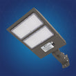 LED Pole Light with Dusk to Dawn Photocell, 300W/240W/200W Wattage Adjustable, 3000K, Universal Mount (Adjustable Slip Fitter + Wall Mount), Bronze, AC120 - 277V, IP65 Waterproof, Gen14B, LED Parking Lot Lights - LED Shoebox Area Light - LEDMyPlace Load image into Gallery viewer, LED Pole Light with Dusk to Dawn Photocell, 300W/240W/200W Wattage Adjustable, 3000K, Universal Mount (Adjustable Slip Fitter + Wall Mount), Bronze, AC120 - 277V, IP65 Waterproof, Gen14B, LED Parking Lot Lights - LED Shoebox Area Light - LEDMyPlace
