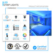 Outdoor LED Strip Lights Waterproof, IP65, 16.4ft Dimmable, 12V, SMD 3528, UL, RoHS Listed, LED Lights for Bedroom, Kitchen, Home Decoration - LEDMyPlace Load image into Gallery viewer, Outdoor LED Strip Lights Waterproof, IP65, 16.4ft Dimmable, 12V, SMD 3528, UL, RoHS Listed, LED Lights for Bedroom, Kitchen, Home Decoration - LEDMyPlace