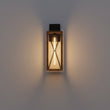 Outdoor Wall Lantern 16" H Waterproof Exterior Wall Light Outdoor Sconce Lighting Fixtures Anti - Rust Wall Mount Lamp for Front Porch Garage Doorway Entryway - 5.47"L x 6.3"W x 16.06"H - LEDMyPlace Load image into Gallery viewer, Outdoor Wall Lantern 16" H Waterproof Exterior Wall Light Outdoor Sconce Lighting Fixtures Anti - Rust Wall Mount Lamp for Front Porch Garage Doorway Entryway - 5.47"L x 6.3"W x 16.06"H - LEDMyPlace