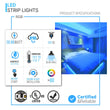 Outdoor Waterproof RGB LED Strip Lights, IP65 16.4ft, 12V, SMD 5050, 30 leds/Meter, UL, RoHS Listed, LED Lights for Bedroom, Kitchen, Home Decoration - LEDMyPlace Load image into Gallery viewer, Outdoor Waterproof RGB LED Strip Lights, IP65 16.4ft, 12V, SMD 5050, 30 leds/Meter, UL, RoHS Listed, LED Lights for Bedroom, Kitchen, Home Decoration - LEDMyPlace
