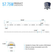Outdoor Waterproof RGB LED Strip Lights, IP68 16.4ft Dimmable, 12V, SMD 5050 w/ DC Connector+72W/100 - 240V AC Power Supply+ RGB Controller - LEDMyPlace Load image into Gallery viewer, Outdoor Waterproof RGB LED Strip Lights, IP68 16.4ft Dimmable, 12V, SMD 5050 w/ DC Connector+72W/100 - 240V AC Power Supply+ RGB Controller - LEDMyPlace