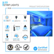 Outdoor Waterproof RGBW LED Strip Lights, IP65 16.4ft, 12V, SMD 5050, 60 leds/Meter, UL, RoHS Listed, LED Lights for Bedroom, Kitchen, Home Decoration - LEDMyPlace Load image into Gallery viewer, Outdoor Waterproof RGBW LED Strip Lights, IP65 16.4ft, 12V, SMD 5050, 60 leds/Meter, UL, RoHS Listed, LED Lights for Bedroom, Kitchen, Home Decoration - LEDMyPlace