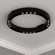 Ring Flush Mount LED Lighting Fixture, 16W/24W, 3000K, 800LM/1200LM, Close to Ceiling lights, Dimmable Load image into Gallery viewer, Ring Flush Mount LED Lighting Fixture, 16W/24W, 3000K, 800LM/1200LM, Close to Ceiling lights, Dimmable
