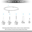 Ring Flush Mount LED Lighting Fixture, 16W/24W, 3000K, 800LM/1200LM, Close to Ceiling lights, Dimmable - LEDMyPlace Load image into Gallery viewer, Ring Flush Mount LED Lighting Fixture, 16W/24W, 3000K, 800LM/1200LM, Close to Ceiling lights, Dimmable - LEDMyPlace