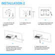 Rotatable LED Wall Pack Light 80W 5700K, 10800LM, Black, UL, DLC Premium, IP65, Adjustable Head Can be used as Up/Down Light, Outdoor Rotatable Wall Light - LEDMyPlace Load image into Gallery viewer, Rotatable LED Wall Pack Light 80W 5700K, 10800LM, Black, UL, DLC Premium, IP65, Adjustable Head Can be used as Up/Down Light, Outdoor Rotatable Wall Light - LEDMyPlace