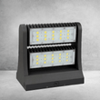 Rotatable LED Wall Pack Light 80W 5700K, 10800LM, Black, UL, DLC Premium, IP65, Adjustable Head Can be used as Up/Down Light, Outdoor Rotatable Wall Light - LEDMyPlace Load image into Gallery viewer, Rotatable LED Wall Pack Light 80W 5700K, 10800LM, Black, UL, DLC Premium, IP65, Adjustable Head Can be used as Up/Down Light, Outdoor Rotatable Wall Light - LEDMyPlace