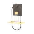 Smyth Indoor Wall Sconce, E26 Socket 1X60W, Clear Glass, Bronze, 22 1/4" H x 12 1/2" W, Extends 7 1/2" from the wall - LEDMyPlace Load image into Gallery viewer, Smyth Indoor Wall Sconce, E26 Socket 1X60W, Clear Glass, Bronze, 22 1/4" H x 12 1/2" W, Extends 7 1/2" from the wall - LEDMyPlace
