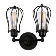 Steel Birdcage Wall Sconce Lighting Fixtures, Matte Black Finish, E26 Base, UL Listed, 3 Years Warranty - LEDMyPlace Load image into Gallery viewer, Steel Birdcage Wall Sconce Lighting Fixtures, Matte Black Finish, E26 Base, UL Listed, 3 Years Warranty - LEDMyPlace