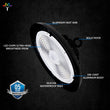 UFO LED High Bay Light 150/120/100 Watt Adjustable, 5700K, 150LM/W - 155LM/W, 120 - 277VAC, IP65, UL, DLC Listed, 1 - 10V Dim, For Warehouse Factory Workshops Gymnasium & Supermarket Lighting - LEDMyPlace Load image into Gallery viewer, UFO LED High Bay Light 150/120/100 Watt Adjustable, 5700K, 150LM/W - 155LM/W, 120 - 277VAC, IP65, UL, DLC Listed, 1 - 10V Dim, For Warehouse Factory Workshops Gymnasium & Supermarket Lighting - LEDMyPlace