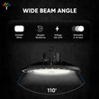 UFO LED High Bay Light 150/120/100 Watt Adjustable, 5700K, 150LM/W - 155LM/W, AC277 - 480V High Voltage, IP65, UL, DLC Listed, 1 - 10V Dim, For Warehouse Barn Airport Workshop Garage Factory - LEDMyPlace Load image into Gallery viewer, UFO LED High Bay Light 150/120/100 Watt Adjustable, 5700K, 150LM/W - 155LM/W, AC277 - 480V High Voltage, IP65, UL, DLC Listed, 1 - 10V Dim, For Warehouse Barn Airport Workshop Garage Factory - LEDMyPlace