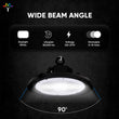 UFO LED High Bay Light 240/220/200 Watt Adjustable, 5700K, 155LM/W - 155LM/W, 120 - 277VAC, IP65, UL, DLC Listed, 1 - 10V Dim, For Warehouse Factory Workshops Gymnasium & Supermarket Lighting - LEDMyPlace Load image into Gallery viewer, UFO LED High Bay Light 240/220/200 Watt Adjustable, 5700K, 155LM/W - 155LM/W, 120 - 277VAC, IP65, UL, DLC Listed, 1 - 10V Dim, For Warehouse Factory Workshops Gymnasium & Supermarket Lighting - LEDMyPlace