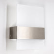 Wall Mounted LED Light Fixture, 5000K, Dimmable, ETL/CE Certificate, Material: Metal + White Acrylic Shade - LEDMyPlace Load image into Gallery viewer, Wall Mounted LED Light Fixture, 5000K, Dimmable, ETL/CE Certificate, Material: Metal + White Acrylic Shade - LEDMyPlace