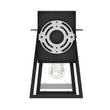 Wall Sconce Fixture, UL Listed for Damp Location, E26 Socket Wall Lamp, Matte Black Finish, Hallway Light Fixtures - LEDMyPlace Load image into Gallery viewer, Wall Sconce Fixture, UL Listed for Damp Location, E26 Socket Wall Lamp, Matte Black Finish, Hallway Light Fixtures - LEDMyPlace