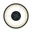 1-Ring LED Pendant Light, 35W, 3000K-6500K, 966LM, Dimmable, Matte Black Body Finish, Diameter 23.6''×71'' Load image into Gallery viewer, 1-Ring LED Pendant Light, 35W, 3000K-6500K, 966LM, Dimmable, Matte Black Body Finish, Diameter 23.6''×71''