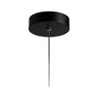 2-Lights, Globe Pendant Chandelier, 17W, 3000K, Matte Black Body Finish, Dimmable Load image into Gallery viewer, 2-Lights, Globe Pendant Chandelier, 17W, 3000K, Matte Black Body Finish, Dimmable