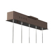 Chandeliers 5-lights, Dining Room Lighting Fixtures, 25W, 3000K, 1250LM, Hanging Light with Wires For Kitchen Island Dining Room Living Room Cafe Pub Load image into Gallery viewer, Chandeliers 5-lights, Dining Room Lighting Fixtures, 25W, 3000K, 1250LM, Hanging Light with Wires For Kitchen Island Dining Room Living Room Cafe Pub
