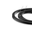 3-Ring LED Light Circular Chandelier, 102W, 3000K, 4335LM, Matte Black Body Finish, Dimmable, Pendant Mounting Load image into Gallery viewer, 3-Ring LED Light Circular Chandelier, 102W, 3000K, 4335LM, Matte Black Body Finish, Dimmable, Pendant Mounting