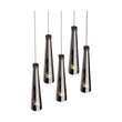 Chandeliers 5-lights, Dining Room Lighting Fixtures, 25W, 3000K, 1250LM, Hanging Light with Wires For Kitchen Island Dining Room Living Room Cafe Pub Load image into Gallery viewer, Chandeliers 5-lights, Dining Room Lighting Fixtures, 25W, 3000K, 1250LM, Hanging Light with Wires For Kitchen Island Dining Room Living Room Cafe Pub