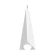 1-Light, Modern LED Three Dimensional Triangle Geometric Chandeliers, 6W, 3000K, 462LM, Dimmable Load image into Gallery viewer, 1-Light, Modern LED Three Dimensional Triangle Geometric Chandeliers, 6W, 3000K, 462LM, Dimmable