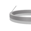 1-Ring, Modern Nature White LED Pendant Light, 29W, 3000K, 1532LM, Dimmable, Diameter 17.7''×55'' Load image into Gallery viewer, 1-Ring, Modern Nature White LED Pendant Light, 29W, 3000K, 1532LM, Dimmable, Diameter 17.7''×55''