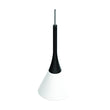 Modern Cone Pendant Lighting, 7W, 3000K, 340LM, Sand white Body Finish, Dimmable, 1-Light Load image into Gallery viewer, Modern Cone Pendant Lighting, 7W, 3000K, 340LM, Sand white Body Finish, Dimmable, 1-Light