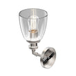 Bell Shape Wall Sconce Lighting Fixture, Brushed Nickel Finish, E26 Base, UL Listed for Dry Location, 3 Years Warranty Load image into Gallery viewer, Bell Shape Wall Sconce Lighting Fixture, Brushed Nickel Finish, E26 Base, UL Listed for Dry Location, 3 Years Warranty