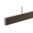 Linear LED Pendant Mount Lighting Fixture in Brushed brown Body Finish, 52W, 3000K, 2600LM, Dimmable Load image into Gallery viewer, Linear LED Pendant Mount Lighting Fixture in Brushed brown Body Finish, 52W, 3000K, 2600LM, Dimmable