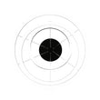 3-Ring LED Light Circular Chandelier, 102W, 3000K, 4335LM, Matte Black Body Finish, Dimmable, Pendant Mounting Load image into Gallery viewer, 3-Ring LED Light Circular Chandelier, 102W, 3000K, 4335LM, Matte Black Body Finish, Dimmable, Pendant Mounting