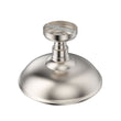 Industrial Style Brushed Nickel Semi Flush Mount Ceiling Fixture, E26 Base, UL Listed, 3 Years Warranty Load image into Gallery viewer, Industrial Style Brushed Nickel Semi Flush Mount Ceiling Fixture, E26 Base, UL Listed, 3 Years Warranty