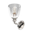 Bell Shape Wall Sconce Lighting Fixture, Brushed Nickel Finish, E26 Base, UL Listed for Dry Location, 3 Years Warranty Load image into Gallery viewer, Bell Shape Wall Sconce Lighting Fixture, Brushed Nickel Finish, E26 Base, UL Listed for Dry Location, 3 Years Warranty