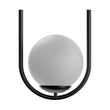 1-Light, Single Bell Pendant Chandelier, 9W, 3000K, Matte Black Body Finish, Dimmable Load image into Gallery viewer, 1-Light, Single Bell Pendant Chandelier, 9W, 3000K, Matte Black Body Finish, Dimmable