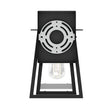 Wall Sconce Fixture, UL Listed for Damp Location, E26 Socket Wall Lamp, Matte Black Finish, Hallway Light Fixtures Load image into Gallery viewer, Wall Sconce Fixture, UL Listed for Damp Location, E26 Socket Wall Lamp, Matte Black Finish, Hallway Light Fixtures