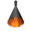 Matte Black Pendant Light Fixture, Subulate Style, E26 Base, Steel Body, UL Listed Load image into Gallery viewer, Matte Black Pendant Light Fixture, Subulate Style, E26 Base, Steel Body, UL Listed