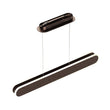 2-Lights, LED Linear Suspension Light, Pendant Mounting, 40W, 3000K, 2000LM, Brushed brown Body Finish, Dimmable Load image into Gallery viewer, 2-Lights, LED Linear Suspension Light, Pendant Mounting, 40W, 3000K, 2000LM, Brushed brown Body Finish, Dimmable