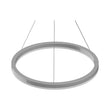 LED Ring Chandelier, 1-Ring, 38W, 3000K, 1512LM, Dimmable, Diameter 23.6''×71'' Load image into Gallery viewer, LED Ring Chandelier, 1-Ring, 38W, 3000K, 1512LM, Dimmable, Diameter 23.6''×71''