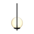 1-Light, Single Bell Pendant Chandelier, 9W, 3000K, Matte Black Body Finish, Dimmable Load image into Gallery viewer, 1-Light, Single Bell Pendant Chandelier, 9W, 3000K, Matte Black Body Finish, Dimmable