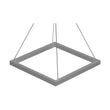 Modern 1-Square Chandelier Lighting, 40W, 3000K,1917LM, Dimmable, Dimension : 19.7'L'×19.7'W'×55''H Load image into Gallery viewer, Modern 1-Square Chandelier Lighting, 40W, 3000K,1917LM, Dimmable, Dimension : 19.7'L'×19.7'W'×55''H