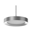 Disk Architectural, LED 5.5 Inch Round Pendant Mount Direct Down Light Fixture, 12W, 3000K, Dimmable Load image into Gallery viewer, Disk Architectural, LED 5.5 Inch Round Pendant Mount Direct Down Light Fixture, 12W, 3000K, Dimmable
