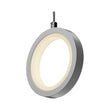 LED Circular Vertical One Ring Pendant Light, 8W, 3000K, 400LM, 120V, Dim: 5.5 x 55 Inch, ETL Listed, Dimmable, Circline Architectural, Hanging Light Fixture Load image into Gallery viewer, LED Circular Vertical One Ring Pendant Light, 8W, 3000K, 400LM, 120V, Dim: 5.5 x 55 Inch, ETL Listed, Dimmable, Circline Architectural, Hanging Light Fixture
