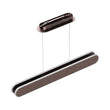 2-Lights, LED Linear Suspension Light, Pendant Mounting, 40W, 3000K, 2000LM, Brushed brown Body Finish, Dimmable Load image into Gallery viewer, 2-Lights, LED Linear Suspension Light, Pendant Mounting, 40W, 3000K, 2000LM, Brushed brown Body Finish, Dimmable