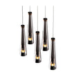 Chandeliers 5-lights, Dining Room Lighting Fixtures, 25W, 3000K, 1250LM, Hanging Light with Wires For Kitchen Island Dining Room Living Room Cafe Pub Load image into Gallery viewer, Chandeliers 5-lights, Dining Room Lighting Fixtures, 25W, 3000K, 1250LM, Hanging Light with Wires For Kitchen Island Dining Room Living Room Cafe Pub